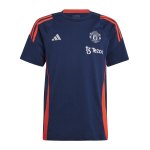 adidas Manchester United T-Shirt Kids Blau