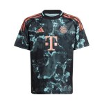 adidas FC Bayern München Trikot Away 2024/2025 Kids Schwarz