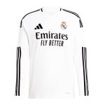 adidas Real Madrid Trikot Home Langarm 2024/2025 Weiss