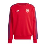 adidas FC Arsenal London DNA Sweatshirt Rot