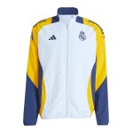 adidas Real Madrid Prematch Jacke 2024/2025 Grau