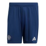 adidas Manchester United Short Away 2024/2025 Blau