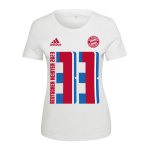 adidas FC Bayern München Meistershirt 2023 Damen Weiss