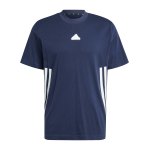 adidas 3S REG T-Shirt Blau