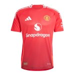 adidas Manchester United Auth. Trikot Home 2024/2025 Rot