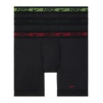 Nike Micro Flex Boxershort 3er Pack Rot Grau FM14