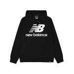 New Balance Essentials Stacked Logo Polo FBK