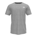 New Balance Heathertech T-Shirt Running Weiss FWT