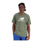 New Balance Essentials Logo T-Shirt Weiss FWT