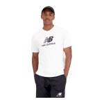 New Balance Essentials Logo T-Shirt Weiss FWT
