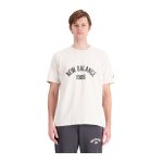 New Balance Essentials Varsity T-Shirt Schwarz FMB