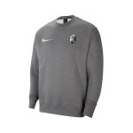 Nike SC Freiburg Freizeit Sweatshirt Grau F071