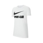 Nike SC Freiburg Freizeit T-Shirt Swoosh Damen