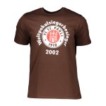 FC St. Pauli T-Shirt Weltpokalsiegerbesieger Braun