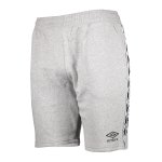 Umbro Active Style Taped Short Schwarz Weiss F090